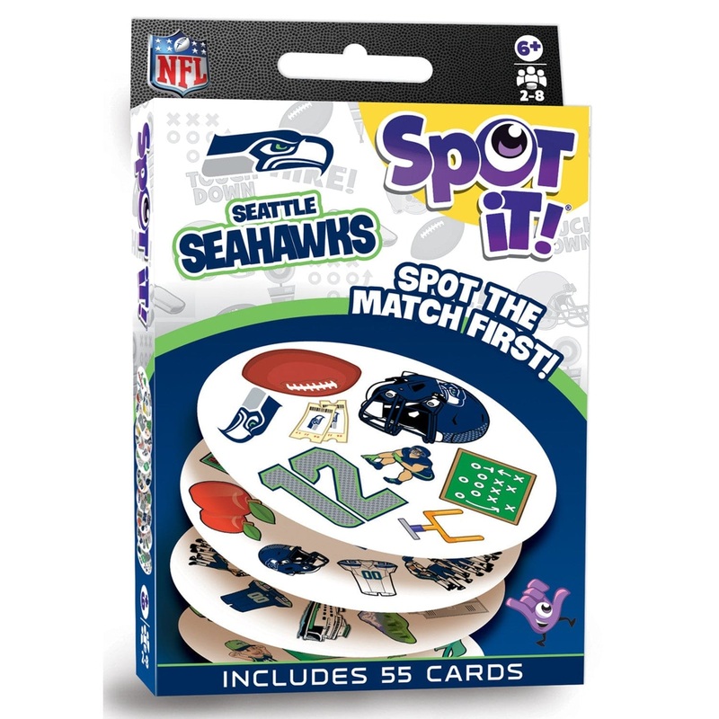 Seattle Seahawks Spot It! Card Game