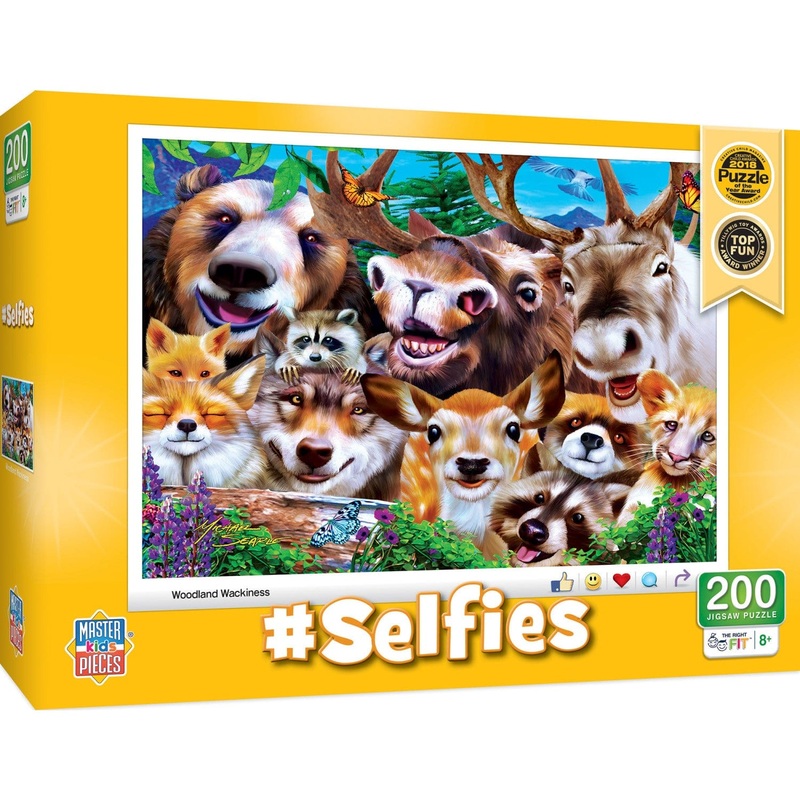 Selfies - Woodland Wackiness 200 Piece Jigsaw Puzzle