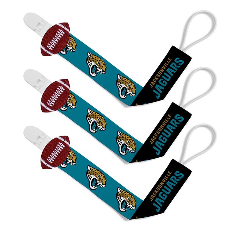 Jacksonville Jaguars - Pacifier Clip 3-Pack