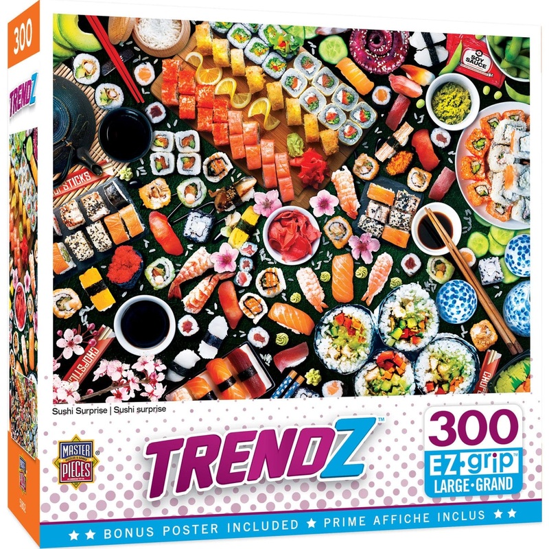 Trendz - Sushi Surprise 300 Piece EZ Grip Jigsaw Puzzle