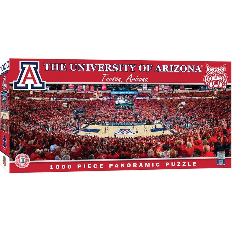 Arizona Wildcats - 1000 Piece Panoramic Jigsaw Puzzle