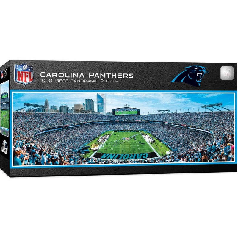 Carolina Panthers - 1000 Piece Panoramic Jigsaw Puzzle