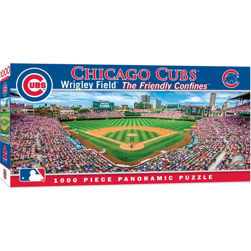 Chicago Cubs - 1000 Piece Panoramic Jigsaw Puzzle