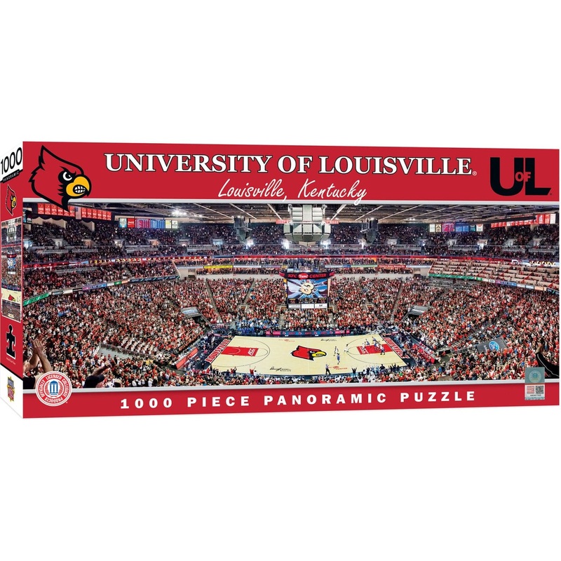 Louisville Cardinals - 1000 Piece Panoramic Jigsaw Puzzle