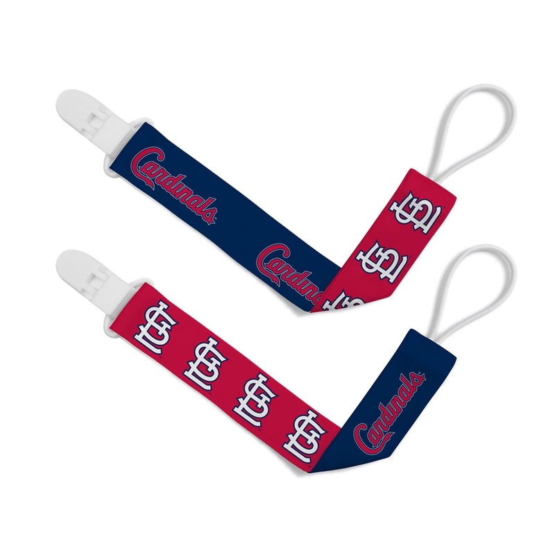 St. Louis Cardinals - Pacifier Clip 2-Pack