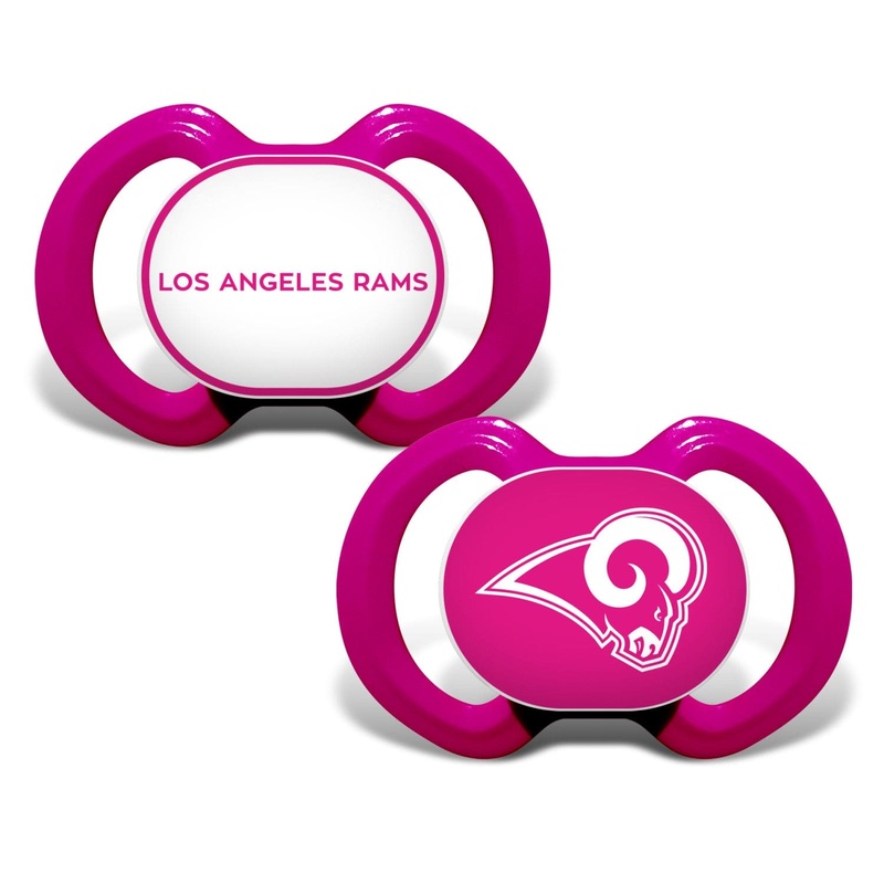 Los Angeles Rams - Pink Pacifier 2-Pack