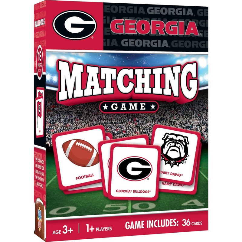Georgia Bulldogs Matching Game