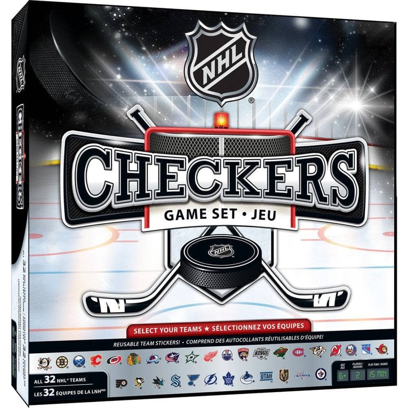 NHL - League Checkers Board Game