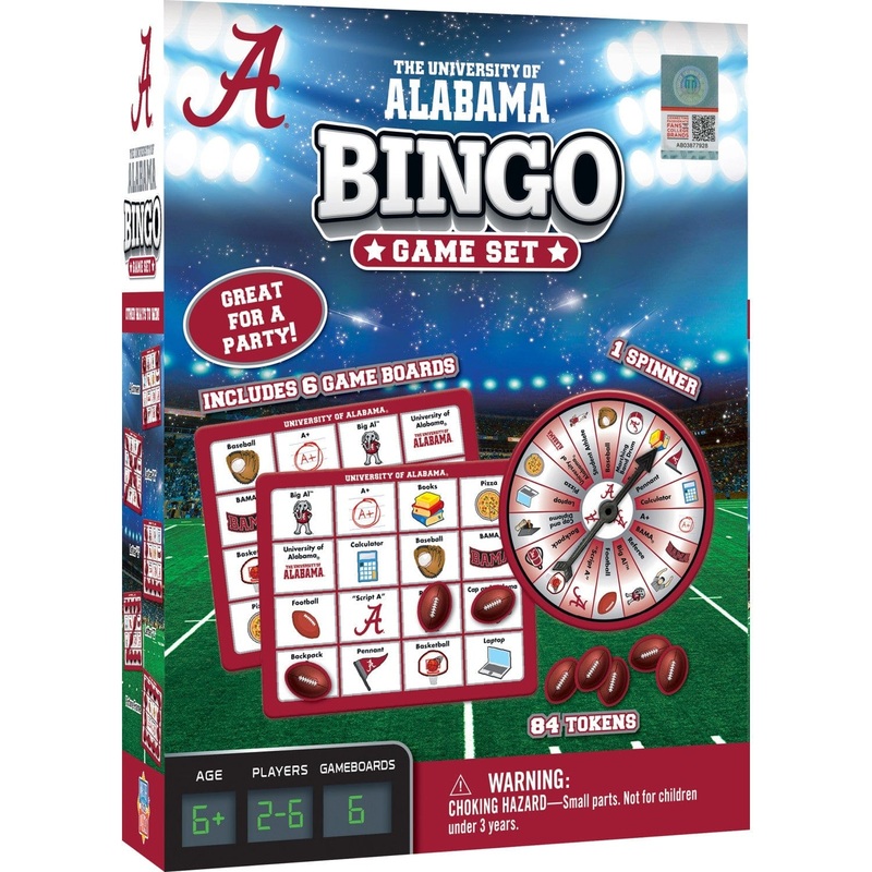 Alabama Crimson Tide Bingo Game