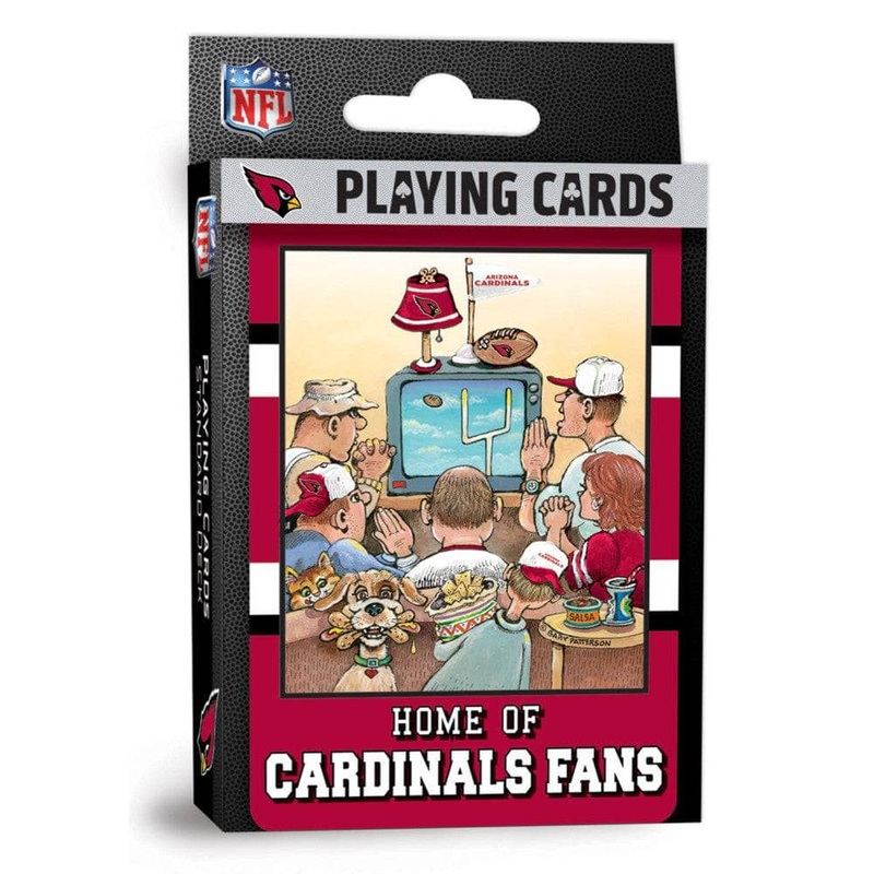 Arizona Cardinals Fan Deck Playing Cards - 54 Card Deck