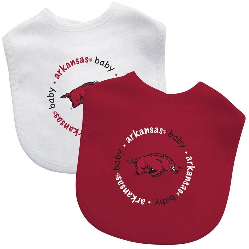 Arkansas Razorbacks - Baby Bibs 2-Pack