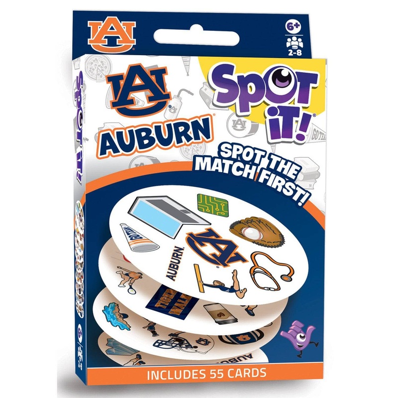 Auburn Tigers Spot It! Card Game