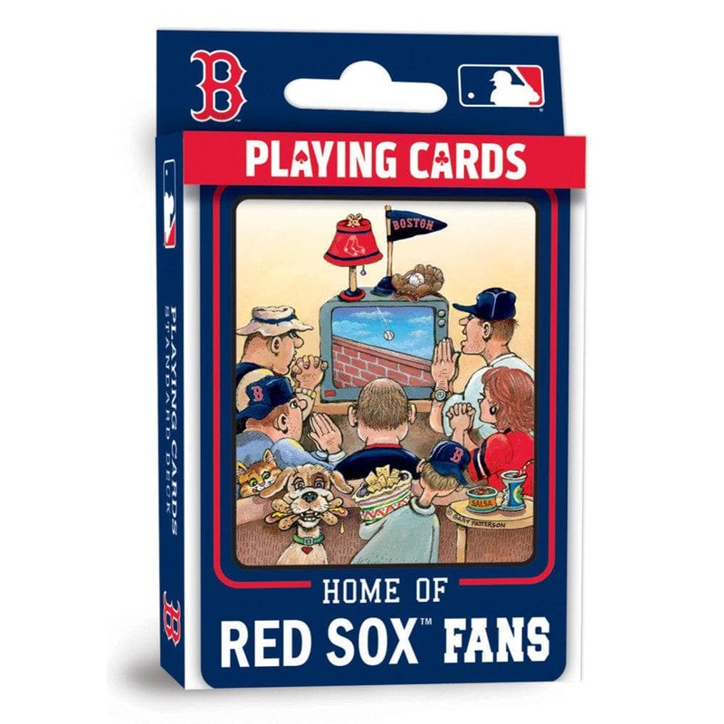 Boston Red Sox Fan Deck Playing Cards - 54 Card Deck