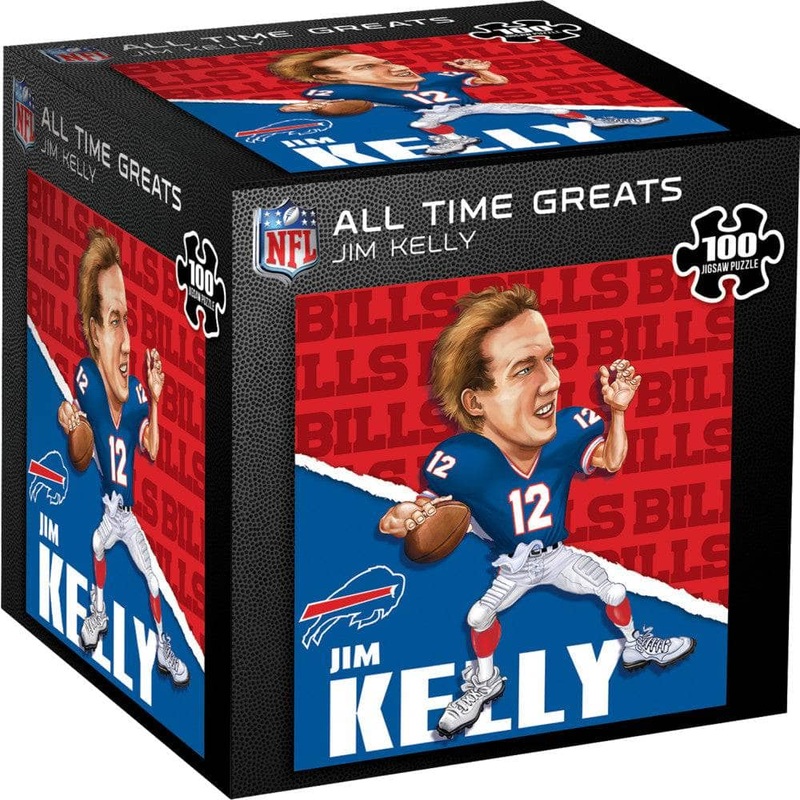 Buffalo Bills All-Time Greats - Jim Kelly 100 Piece Jigsaw Puzzle