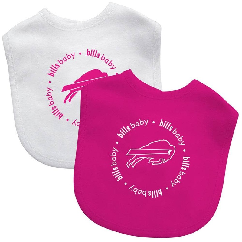 Buffalo Bills - Baby Bibs 2-Pack - Pink