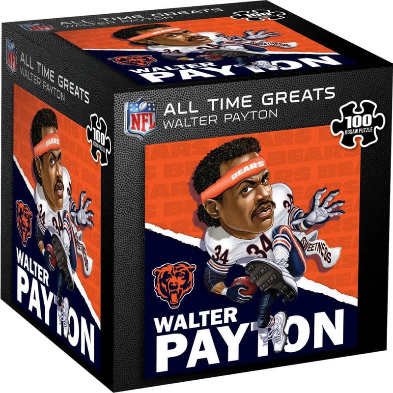 Chicago Bears All-Time Greats - Walter Payton 100 Piece Jigsaw Puzzle