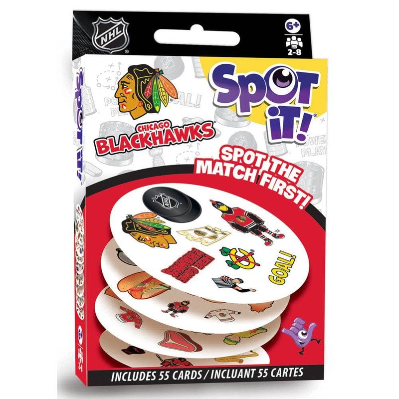 Chicago Blackhawks Spot It! Card Game