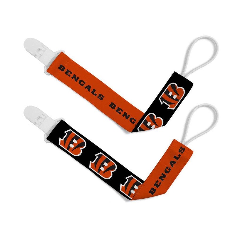 Cincinnati Bengals - Pacifier Clip 2-Pack