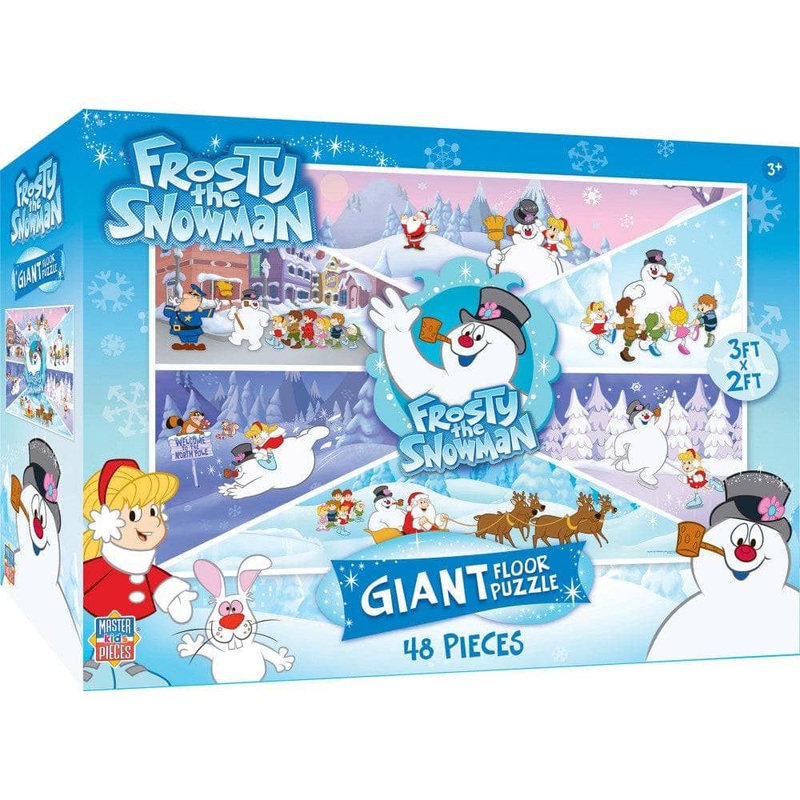 Frosty the Snowman 48 Piece Floor Jigsaw Puzzle