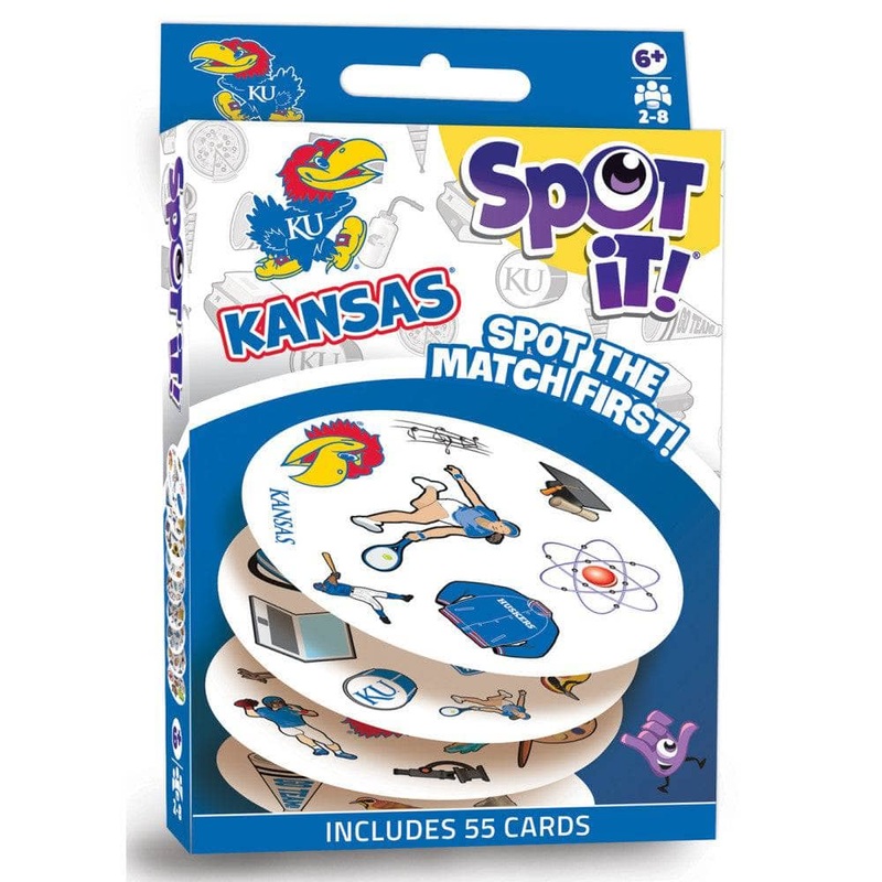 Kansas Jayhawks Spot It! Card Game