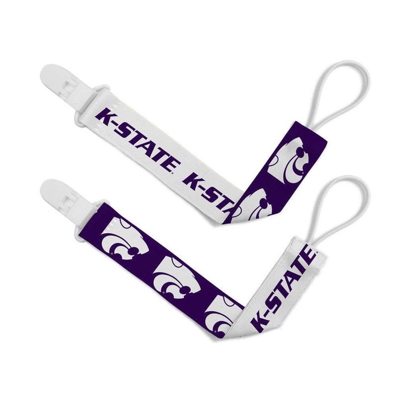 Kansas State Wildcats - Pacifier Clip 2-Pack