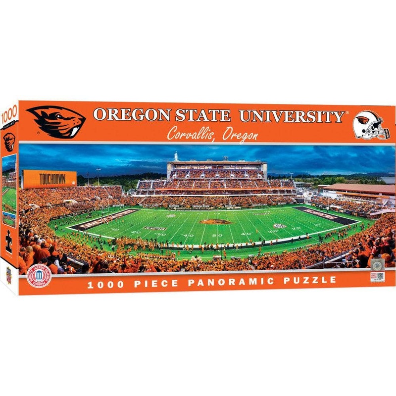 Oregon State Beavers - 1000 Piece Panoramic Jigsaw Puzzle