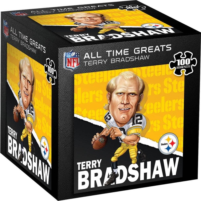 Pittsburgh Steelers All-Time Greats - Terry Bradshaw 100 Piece Jigsaw Puzzle