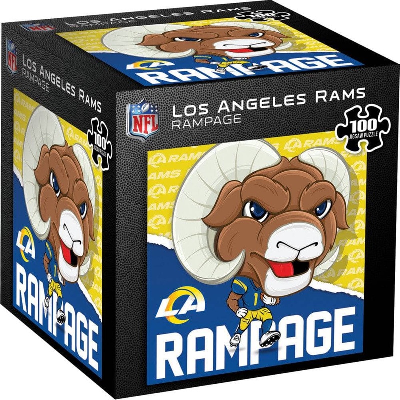 Rampage - Los Angeles Rams Mascot 100 Piece Jigsaw Puzzle