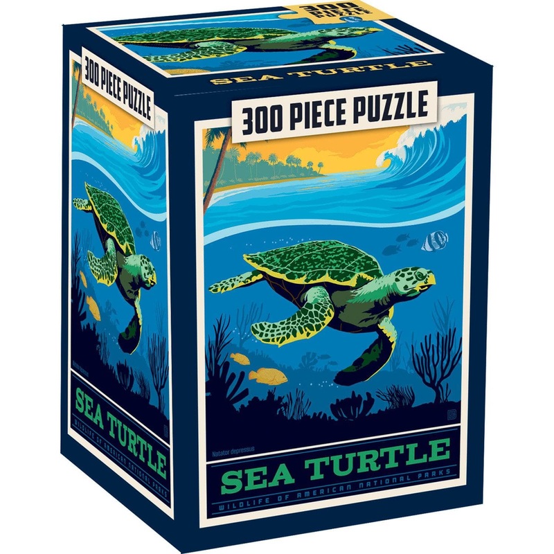 Sea Turtle 300 Piece Jigsaw Puzzle
