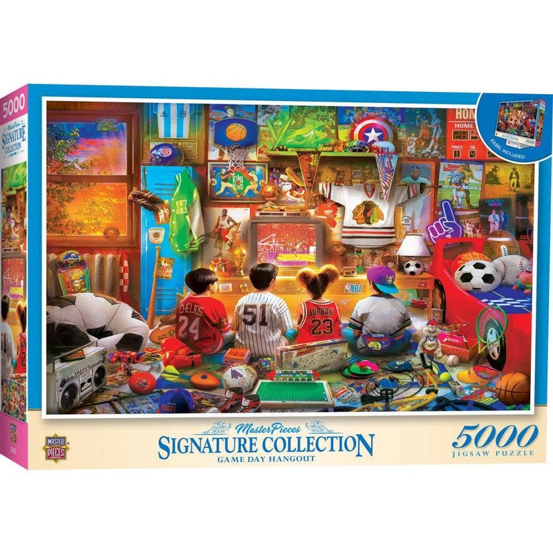 Signature Collection - Game Day Hangout 5000 Piece Jigsaw Puzzle