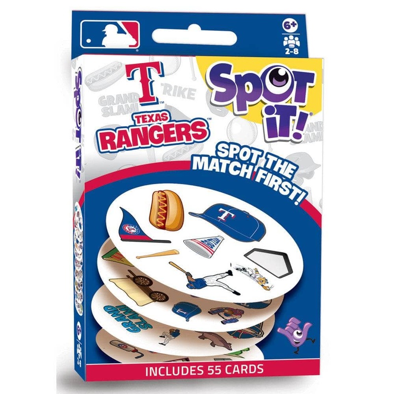 Texas Rangers Spot It! Card Game