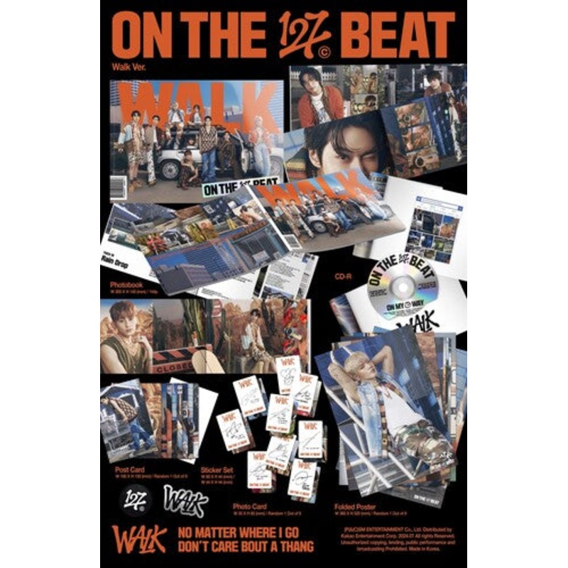 Nct 127 - WALK - The 6th Album [Photobook A Ver.]