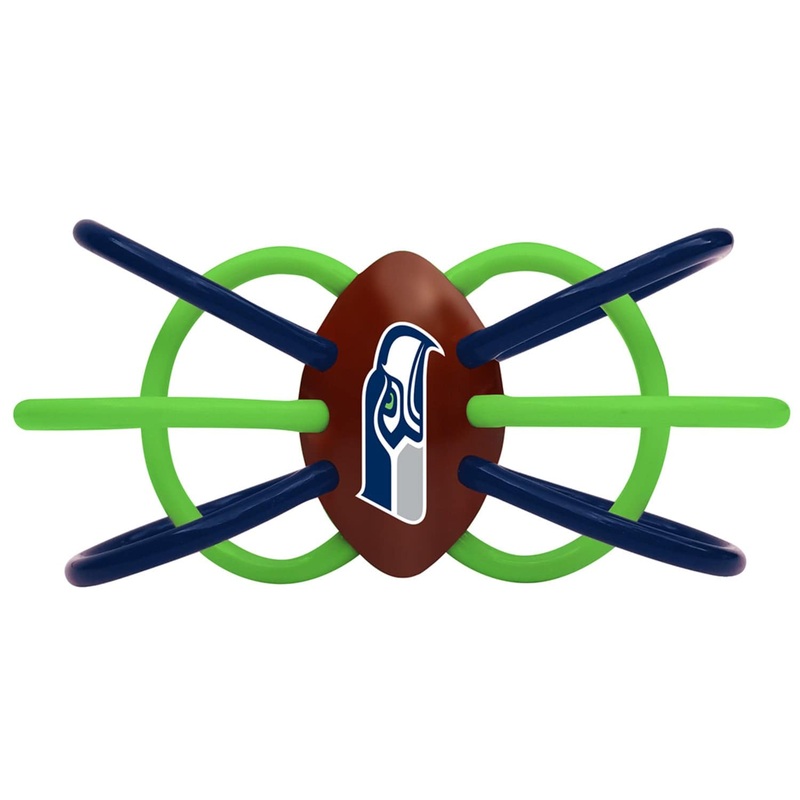 Seattle Seahawks Winkel Teether Rattle