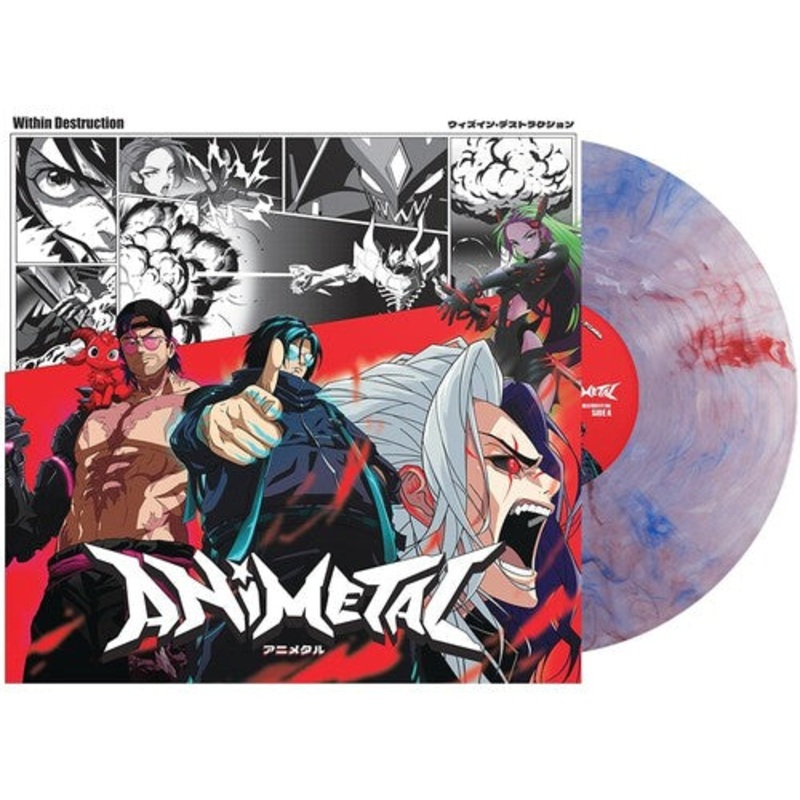 Within Destruction - Animetal    [Clear/Red/White/Blue Marble LP]