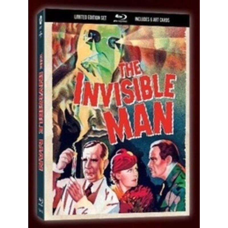 Invisible Man - Limited All-Region/1080p Lenticular Hardcase with Art Cards