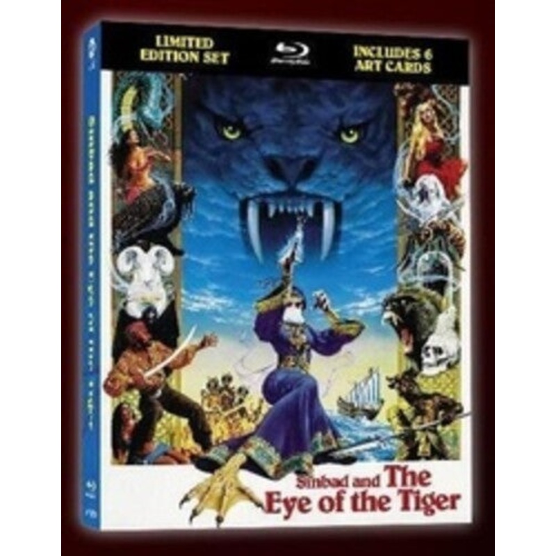 Sinbad & The Eye Of The Tiger - Limited All-Region/1080p Lenticular Hardcase with Art Cards