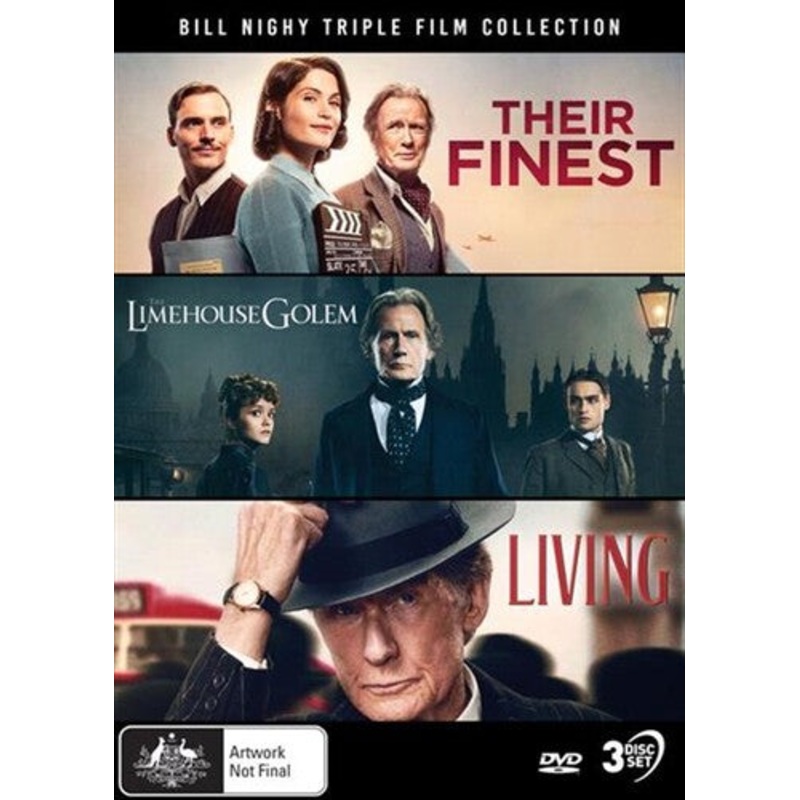 Bill Nighy Triple Film Collection