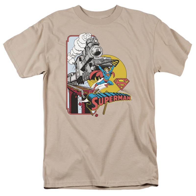 Dc - Off The Rails - Short Sleeve Adult 18/1 - Sand T-shirt