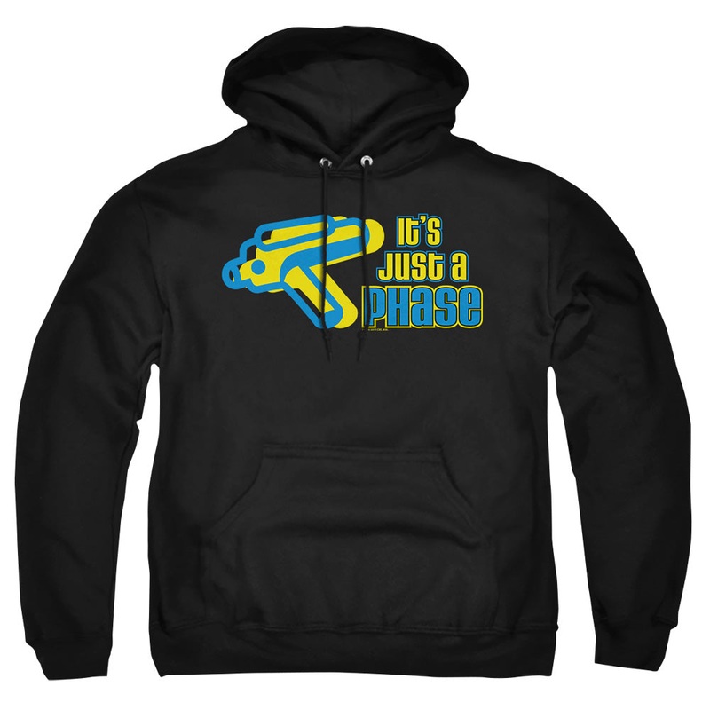 Quogs - Just A Phase - Adult Pull-over Hoodie - Black