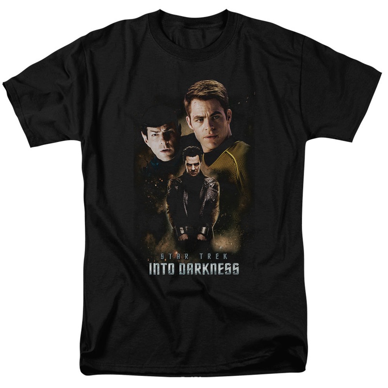 Star Trek - Aftermath - Short Sleeve Adult 18/1 - Black T-shirt