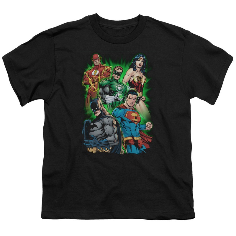 Jla - Will Power - Short Sleeve Youth 18/1 - Black T-shirt