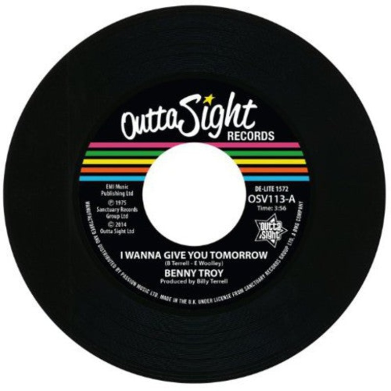 Benny Troy - I Wanna Give You Tomorrow