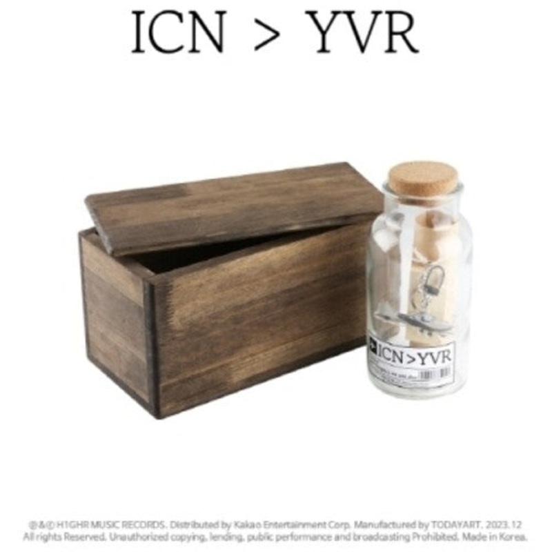 Big Naughty - Icn > Yvr - incl. USB, Keyring, Sticker Pack, Lyric Paper, Folded Poster + 2 Photocards