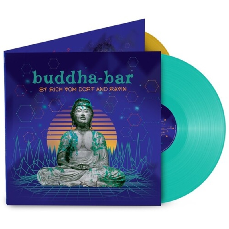 Buddha Bar: By Rich Vom Dorf & Ravin/ Various - Buddha Bar: By Rich Vom Dorf & Ravin / Various - Aqua & Gold Vinyl