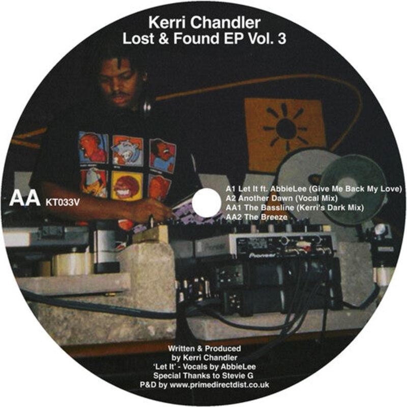 Kerri Chandler - Lost & Found EP Vol. 3