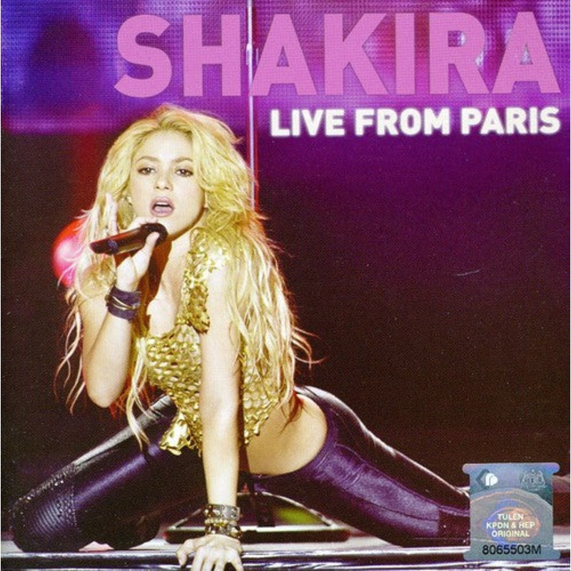 Shakira - Live from Paris: CD + DVD Edition