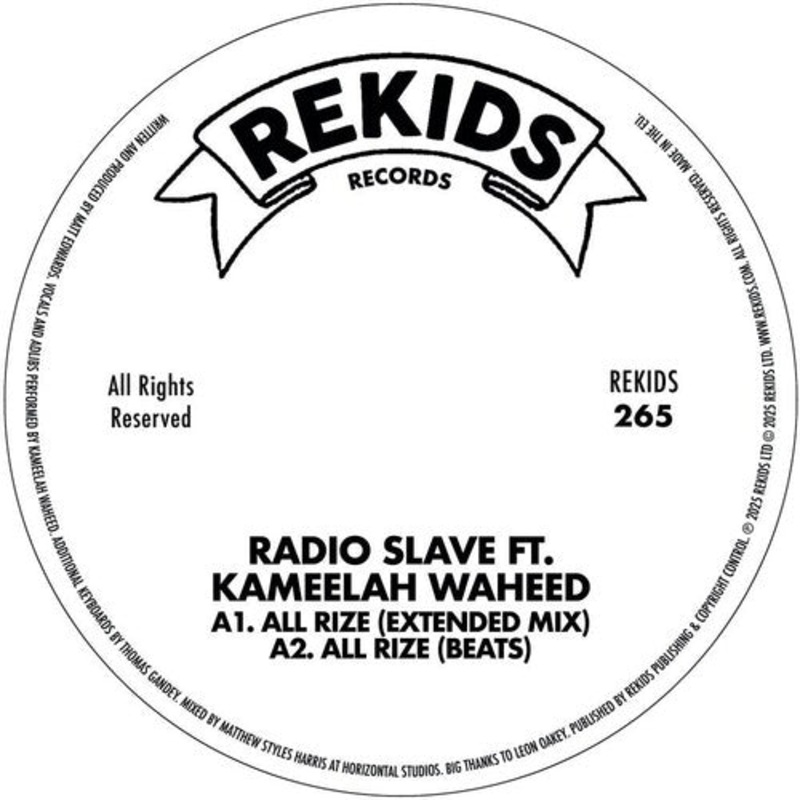 Radio Slave - All Rize