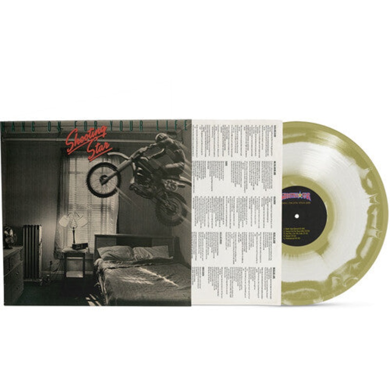 Shooting Star - Hang on for Your Life - Gold/White Sunburst