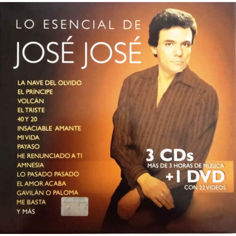 Jose Jose - Lo Esencial (3CD+DVD)