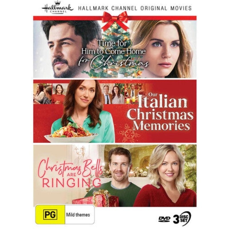 Hallmark Xmas Collection 27 (Time For Him To Come Home For Christmas / Our Italian Christmas Memories / Christmas Bells Are Ringing) - NTSC/0